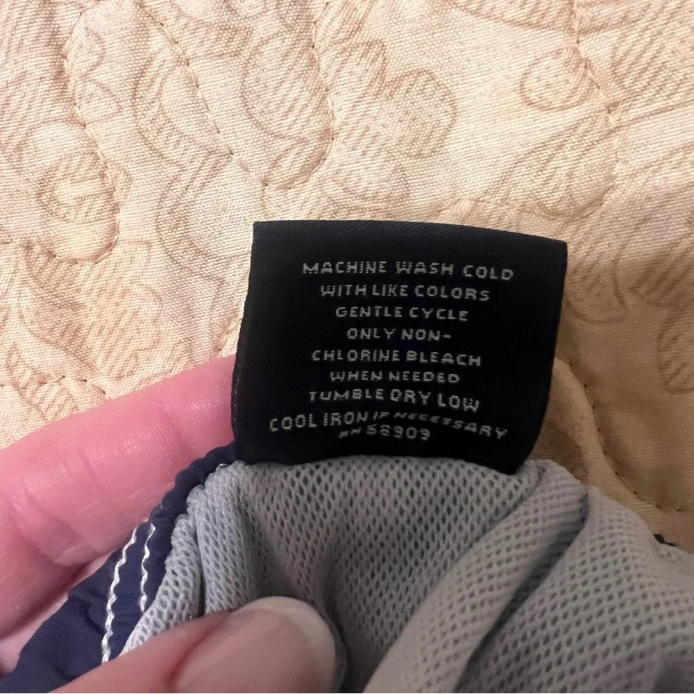 Daniel Cremieux Navy and Turquoise Swim Shorts